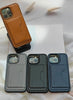 Leather Style Wallet Case iPhone