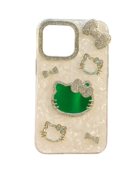 Luxury Bling Kitty Crystal iPhone Case