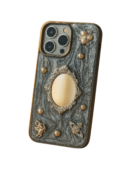 Luxury Retro Mirror iPhone Case