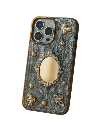 Luxury Retro Mirror iPhone Case