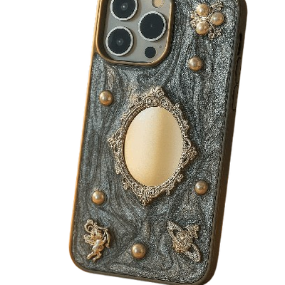 Luxury Retro Mirror iPhone Case