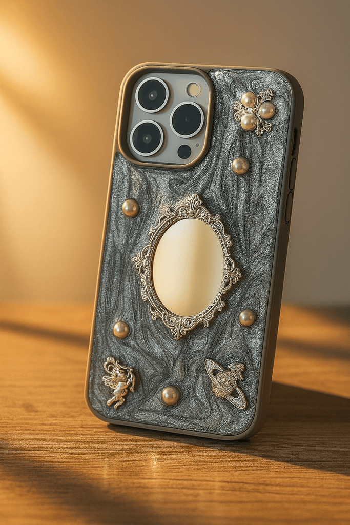 Luxury Retro Mirror iPhone Case