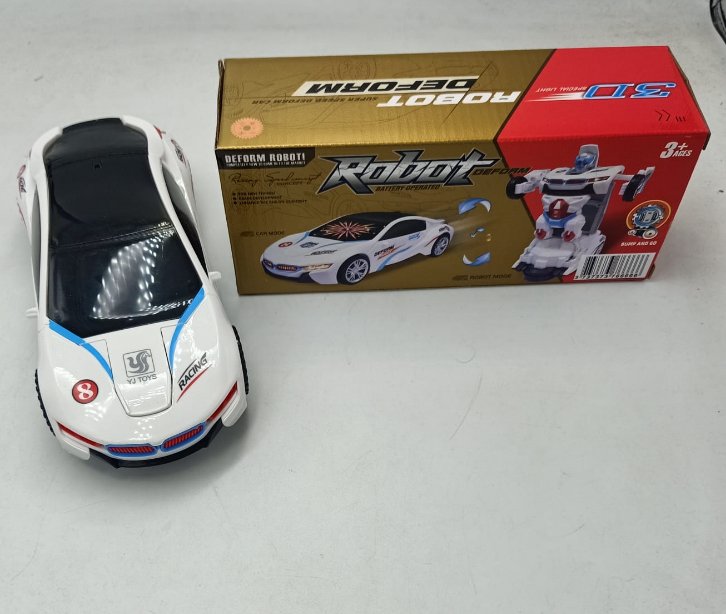 روبوت يشوّه السيارة